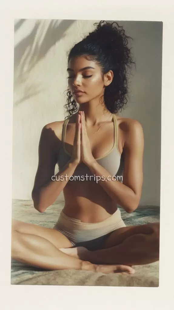toonizer photo of a mixed race beautiful woman at yoga full b 5eafcb7d 2dfc 4737 8e30 151e26c92705 1