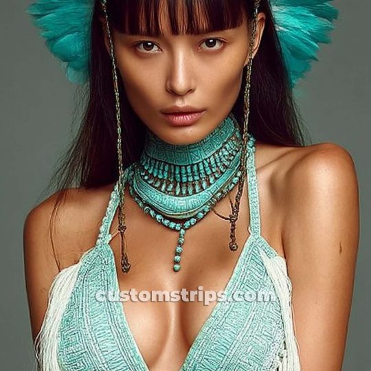 futuristic mayan fashion